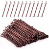 Picture of MORGLES 2 Inches Brown Bobby Pins Bulk, 120PCS Brown Hair Pins with Box for Women Girls