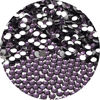Picture of NCB 1500pcs Flatback Round Glass Nail Art Rhinestones Crystal for DIY Making Accessories Shoes, Clothes, Face Art, Bags, Manicure (Tanzanite, SS20 1500pcs)