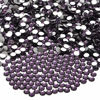 Picture of NCB 1500pcs Flatback Round Glass Nail Art Rhinestones Crystal for DIY Making Accessories Shoes, Clothes, Face Art, Bags, Manicure (Tanzanite, SS20 1500pcs)