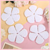 Picture of Thrilez 20pcs Triangle Powder Puff, Loose Powder Puffs Makeup Puff for Face Powder, Setting Powder Puff for Make Up, Face Puff Pads for Press Powder, Sponge Powder Applicator for Face and Eye (White)