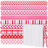 Picture of Lanties 45 Pack Valentine's Galentine's Day Gifts Pink Red Nail Files Emery Boards Bulk Valentine's Galentine's Day Party Favors Stuffers for Women Teachers Staff(7.01 x 0.79 Inches,Stylish)