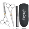 Picture of Hair Scissors Hair Cutting Shears Set, Fcysy Haircut Scissors Thinning Shears Kit, Salon Barber Haircutting Scissors Hairdresser Blending Shears Hair Trimming Tools for Men Women Dog