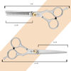 Picture of Hair Scissors Hair Cutting Shears Set, Fcysy Haircut Scissors Thinning Shears Kit, Salon Barber Haircutting Scissors Hairdresser Blending Shears Hair Trimming Tools for Men Women Dog