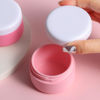 Picture of Kuangre Travel Containers for Toiletries, Silicone Cream Jars BPA Free, TSA Approved 2oz Travel Size Containers, Leak-proof Travel Essentials with Lid for Cosmetic Face Hand Body Cream (4 Pack)