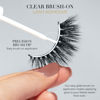 Picture of Lilly Lashes Clear Eyelash Glue, Brush On Lash Glue for False Eyelashes, Eyelash Extension Glue for Fake Eyelashes and Natural, Wispy Lashes, Clear Glue Lash Brush, Latex Free Lash Supplies