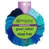 Picture of Expressions 216-Piece Hair Ties Value Pack: 4mm Elastics in Shades Of Blue, No Metal Bands for Women, Durable Ponytail Holders for Thick, Curly and All Hair Types
