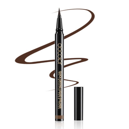 Picture of docolor Brown Eyeliner Ultra-Pigmented & Waterproof Eye Liner Quick Drying Liquid Eyeliner Vegan & Cruelty-Free