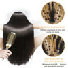 Picture of LGLQN Round Barrel Brush for Blow Drying, with Boar Bristles, Nano Thermal Ceramic & Ionic Tech, 1.7 inch, Gold
