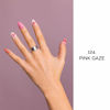 Picture of NAILOG Semi Cured Gel Nail Strips for Valentine's Day (20 Extra Long Stickers/Wraps) | Buy 2 Get 1 UV Lamp| Glossy & Long Lasting Soft Gel Finishing, Pink Gaze