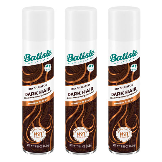 Picture of Batiste Dark Dry Shampoo, Waterless shampoo, 3.81oz 3 pack
