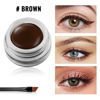 Picture of Erinde Brown Gel Eyeliner, Waterproof Long Lasting Cream Eyeliner Gel, High-Intensity Pigments Smudge-Proof Eye Liner Makeup, Water-Resistant Eyeliner with 2PCS Eyeliner Brushes 06# Brown