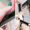 Picture of 3 Pieces Razor Comb with 10 Pieces Thinning Scissors, Double Edge Hair Cutting Tool (Black)