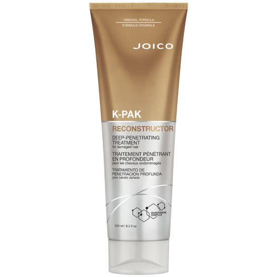 Picture of Joico K-PAK Reconstructor Deep-Penetrating Treatment | For Damaged Hair | Repair & Strengthen Strands | Rebuild & Fortify Damaged Hair | Improve Elasticity | With Keratin & Arginine |Red | 8.5 Fl Oz
