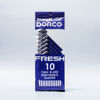 Picture of Dorco Fresh Twin Blade Disposable Razors (6 Pack) - Smooth & Comfortable Shave for Men and Women | Non-Slip Handle, Pivoting Head, Lubricating Strip | Ideal for Sensitive Skin & Travel