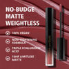 Picture of HOOMUSS Dark Lipstick Long Lasting Matte Liquid Lipsticks for Women Non Transfer Smudgeproof Smooth and Easy to Appy Cruelty Free Lip Color, M49 Chestnut