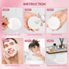 Picture of AIDEA 96Count Compressed Facial Sponges White, Face Sponges for Cleansing, Travel Essentials for Women, Natural Cellulose Cosmetic Makeup Sponges for Facial Cleansing, Exfoliating, Makeup Removal