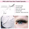 Picture of Premade Fans Eyelash Extensions 4D 6D 8D Short Stem Premade Volume Eyelash Extensions Volume Lash Extensions .07 .10 Pre made Lash Fans C D Curl 9-15 MIX(4D-D-0.10,9-15mm)
