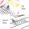 Picture of Premade Fans Eyelash Extensions 7D-D-0.07-18 Short Stem Premade Volume Eyelash Extensions 3D 5D 7D Volume Lash Extensions 9 to 20 mm Pre made Lash Fans C D Curl .07 .10(7D-D-0.07,18mm)