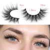 Picture of Kiromiro Lashes Wispy False Eyelashes Natural Look 14mm Faux Mink Lashes Fluffy Short Cat Eye Spiky Lashes 3D Strip Lashes Pack 20 Pairs