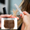 Picture of Hair Cutting Razor, Hair Razors For Cutting Hair Professional Styling Razor with Replacement Stainless Steel Blades for Salon/Home -11PCS Silver