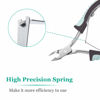 Picture of IVON Cuticle Trimmer with Pusher, Cuticle Cutter Remover - Rubber Non-slip Handle