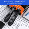 Picture of Toenail Clippers for Thick Nails for Seniors| INXEN 3-Pack Ergonomic Heavy Duty Angled Head Nail Clippers with Catcher | Premium Steel Wide Opening Fingernail Clippers Nail Cutter for Men & Women