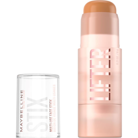Picture of Maybelline Lifter Stix Multi-Use Face Stick - Contour, Bronzer, Concealer Foundation Stick, All-In-One Creamy Face Makeup Stick with Cranberry Seed Oil, 40, 1 Count
