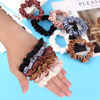 Picture of 18 Pieces Silk Hair Scrunchies Silk Hair Tie Elastic Ponytail Holders for Women Girls Hair Accessories (004)