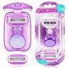 Picture of Travel Razors for Women Include 1 Handle and 2 Cartridges, Extra Smooth 5-Blade Travel Essentials Razor with Travel Case, Portable Travel Size Toiletries for Women, Purple
