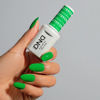 Picture of DND Gel Polish Set, Green Collection, UV/LED Gel Polish and Air Dry Nail Lacquer, Matching Chip-Free Polish Duo, 789 Super-bounce, 0.5 Fl Oz