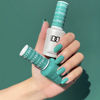 Picture of DND Gel Polish Set, Green Collection, UV/LED Gel Polish and Air Dry Nail Lacquer, Matching Chip-Free Polish Duo, 736 Watermelon, 0.5 Fl Oz
