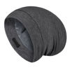 Picture of Fittia Satin Hair Bonnet for Sleeping, Silky No Frizzy for Curls Care, Adjustable Strap for Non-Slip, Dreadlocks Cap for Women&Men Grey