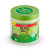 Picture of ORS Olive Oil Fortifying Cream Hair Dress Infused with Castor Oil for Strengthening 6 Ounce (Pack of 2)