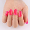 Picture of TUTUYU Jelly Hot Pink Gel Nail Polish,Sheer Translucent Clear Neon Hot Pink Gel Polish for Manicure Salon or DIY Nail Art at Home,0.51 Oz Summer Spring Color Gel - GP0011