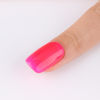 Picture of TUTUYU Jelly Hot Pink Gel Nail Polish,Sheer Translucent Clear Neon Hot Pink Gel Polish for Manicure Salon or DIY Nail Art at Home,0.51 Oz Summer Spring Color Gel - GP0011
