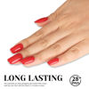 Picture of TUTUYU Red Gel Nail Polish, UV/LED Soak Off Scarlet Red Gel Polish for Manicure Salon or DIY Nail Art at Home,Bright Red Color Gel Kit,0.5 fl.oz - GP0053