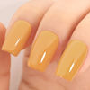 Picture of TUTUYU Nude Yellow Gel Nail Polish, 0.51 Fl Oz UV/LED Light Soak Off Summer Autumn Color Dark Yellow Gel Polish for Manicure Salon or Nail Art Starter,Women Girls Gift - GP0055