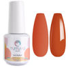 Picture of TUTUYU Orange Red Gel Nail Polish,Burnt Orange Gel Polish, 0.51 Fl Oz UV/LED Soak Off Deep Carrot Orange Gel Polish for Manicure Salon or DIY Nail Art at Home - GP0054