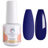 Picture of TUTUYU Deep Ocean Navy Blue Gel Nail Polish,0.51 Fl Oz UV/LED Soak Off Dark Blue Gel Polish for Manicure Salon and Nail Art Starter,Gel Nail Polish Kit Gifts for Women Girls - GP0060