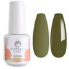 Picture of TUTUYU Olive Green Gel Nail Polish, 0.51 Fl Oz UV/LED Soak Off Gel Polish for Manicure Salon or DIY Nail Art at Home,Spring Winter Colors Gel - GP0061
