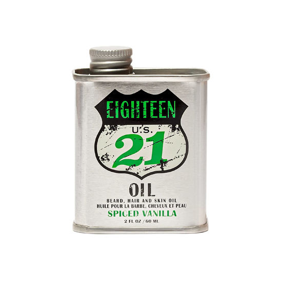 Picture of 18.21 Man Made OIL - Beard, Hair & Skin - Spiced Vanilla, 2 oz (Pack of 1)