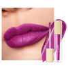 Picture of Oulac Matte Liquid Purple Lipstick for Women, Fuchsia Long lasting Lip Stain, Waterproof Highly Pigmented Creamy Formula Lipstick with Vitamin E, Vegan & Cruelty-Free, 4.5ml (MS02)