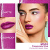 Picture of Oulac Matte Liquid Purple Lipstick for Women, Fuchsia Long lasting Lip Stain, Waterproof Highly Pigmented Creamy Formula Lipstick with Vitamin E, Vegan & Cruelty-Free, 4.5ml (MS02)