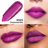 Picture of Oulac Matte Liquid Purple Lipstick for Women, Fuchsia Long lasting Lip Stain, Waterproof Highly Pigmented Creamy Formula Lipstick with Vitamin E, Vegan & Cruelty-Free, 4.5ml (MS02)