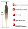 Picture of ShowCoco Braiding Hair Pre Stretched 42 Inches -8 Bundles Itch Free Synthetic Fiber Crochet Twist Braids Yaki texture Braiding Hair Extensions (42inch,1B/27/613#)