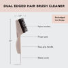 Picture of Kitsch Double Sided Hair Brush Cleaner Tool 2 in 1 | Eco-Friendly Double Edge Brush and Hairbrush Cleaner Solution for Hair Removal and Maintenance, Beauty Travel Essentials, Valentines Gift For Her
