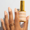 Picture of DND DC Gel Polish Set, Beige Nude Collection, UV/LED Gel Polish and Air Dry Nail Lacquer, Matching Chip-Free Polish Duo, 293 Tres Leches, 0.5 Fl Oz
