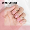 Picture of RARJSM Light Pink Rubber Base Gel Nail Polish Nude Skin Tone Rubber Base Gel for Nails Natural Nude Color French Manicure Brush on Builder Extend Gel Soak Off Curing Requires 15ml Salon Home DIY Use