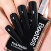 Picture of Beetles Black Nail Polish 15ml Nail Polish-Fast Drying & Long Lasting Classic Black Nail Polish Nail Art Effect for Nail Salon-Quality Results