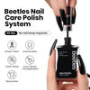 Picture of Beetles Black Nail Polish 15ml Nail Polish-Fast Drying & Long Lasting Classic Black Nail Polish Nail Art Effect for Nail Salon-Quality Results
